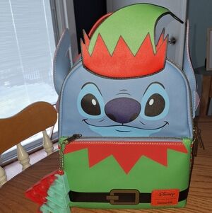 Disney Loungefly Elf Stitch Backpack